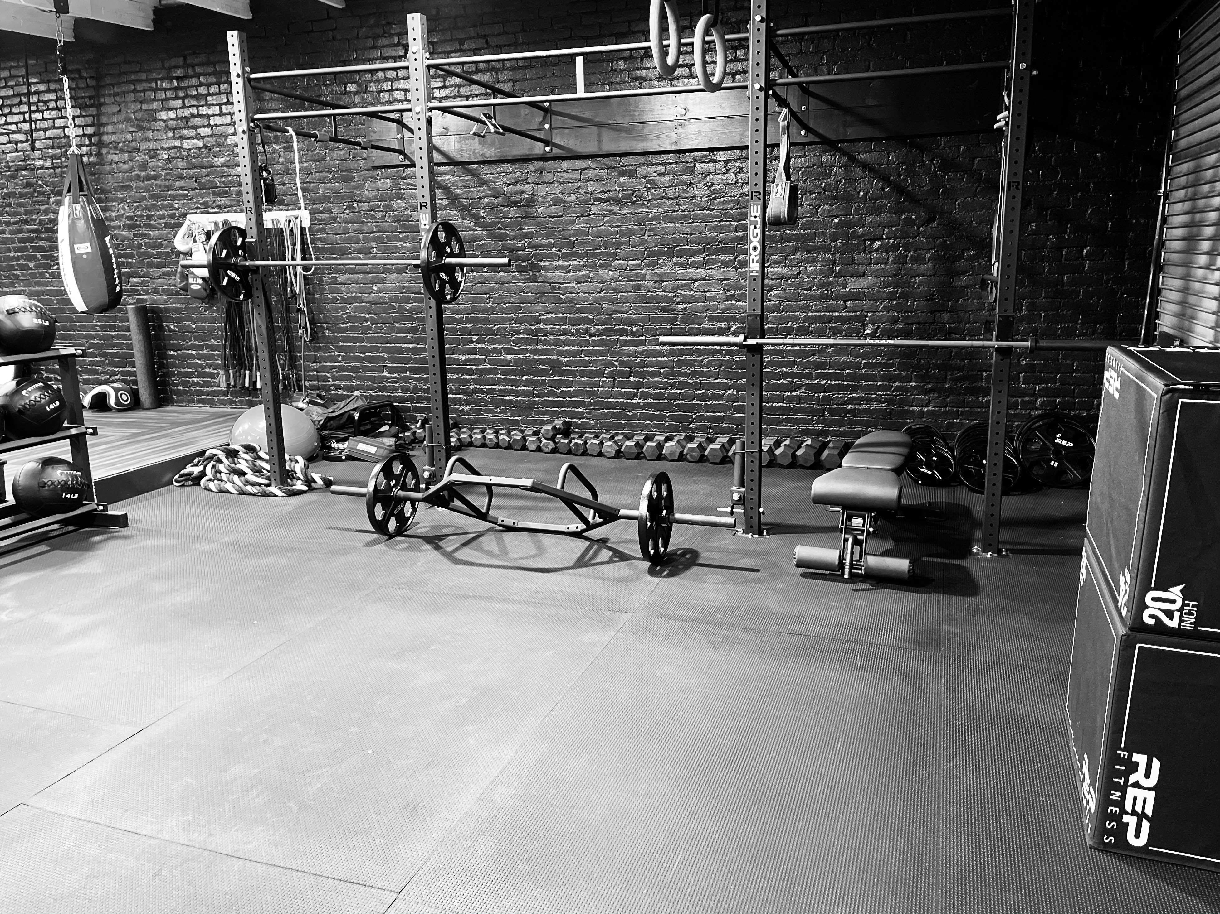  <h2>STRENGTH AND CONDITIONING</h2>
            This class provides a progressive
            structured program that will
            move you through a series
            of intervals on and off the
            equipment, incorporating
            kettlebells, dumbbells, and body
            weight exercises. These classes
            will fire up your metabolism,
            challenging your anaerobic
            capacity using multi-functional
            directional, explosive, strength
            and agility movements to shock
            your body and to push anyone to
            their limits.
            Be prepared to be surprised
            every time you come to class
            as we are constantly switching
            up the movements to shock
            your body and keep you burning
            calories well beyond the end of
            class! 